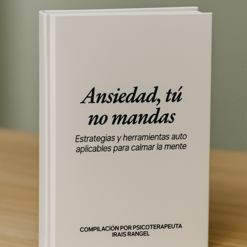 controlar la ansiedad Ansiedad, Tú No Mandas: Guía Práctica y autoaplicable para Recuperar la Calma y controlar la ansiedad.